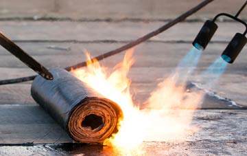 Walwyns Castle asphalt flat roofing repairs