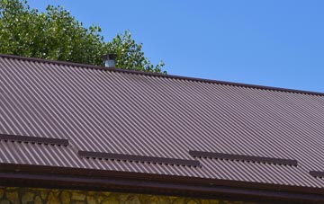 typical Walwyns Castle corrugated roof uses