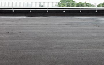 Walwyns Castle asphalt roof replacement